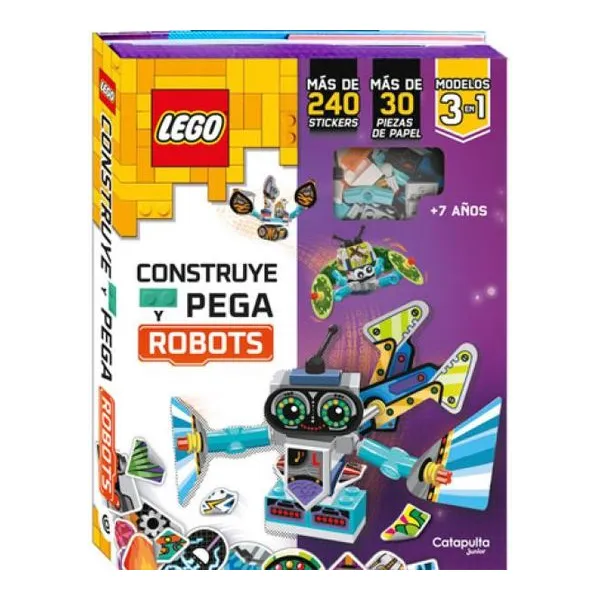 Lego: construye y pega robots