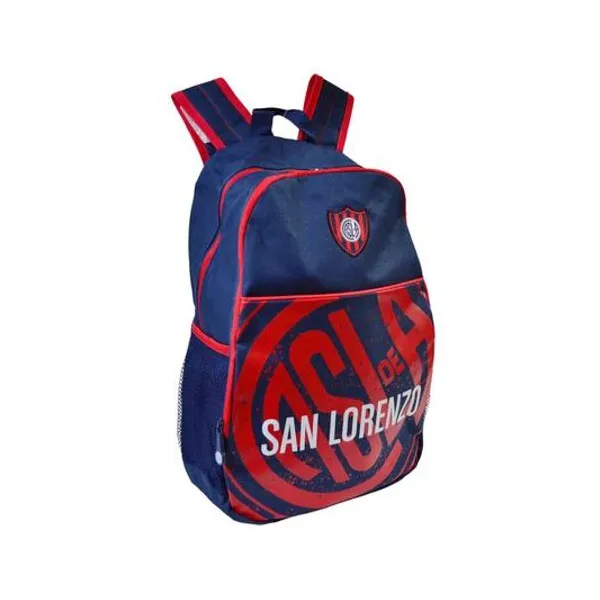 Mochila 17" espalda san lorenzo x unidad
