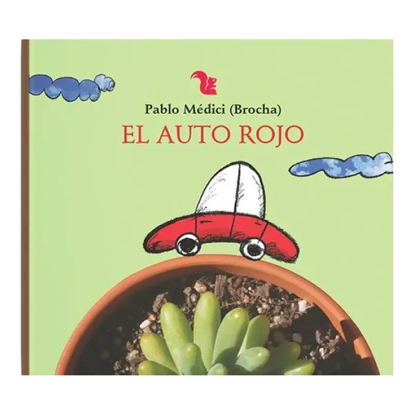 El auto rojo 20 18 cm