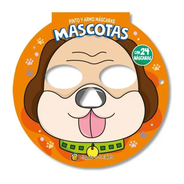 Pinto y armo máscaras - mascotas