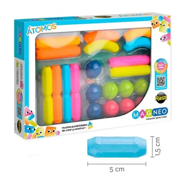 Magneo atomos 25 piezas
