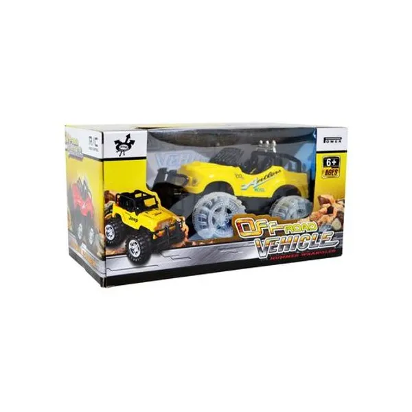 Jeep radio control luminoso en caja 27x14x14 cm
