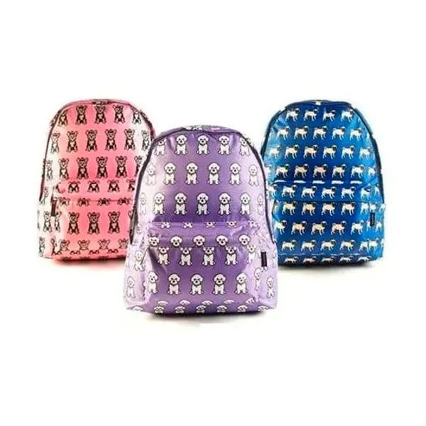 Mochila 16" espalda pet friends wabro
