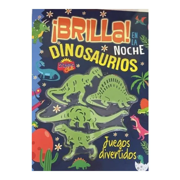Dinosaurios – brilla en la noche