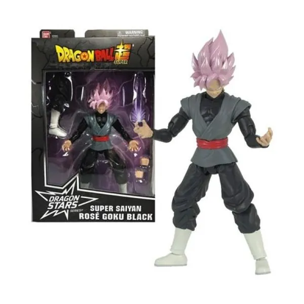 Dragon stars poseable figure (6.5")-goku black rose