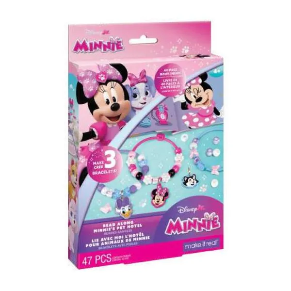 Make it real - kit de cuentas minnie 47 pz