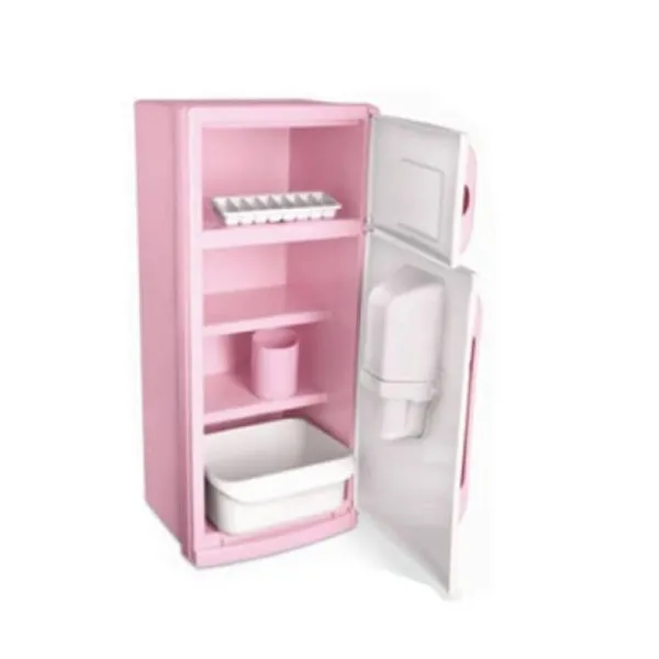 Heladera con accesorios, puertas articuladas