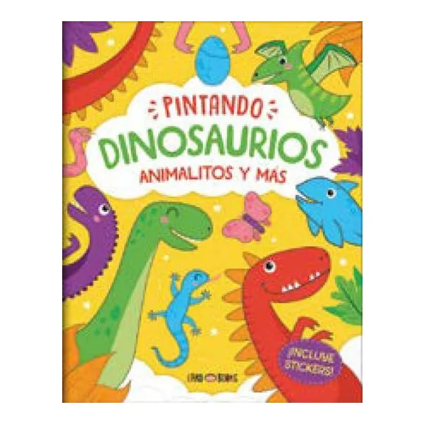 Pintando dinosaurios, animalitos y mas