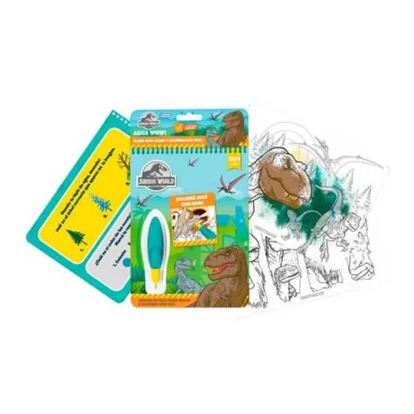Agua wow! libro de actividades jurassic