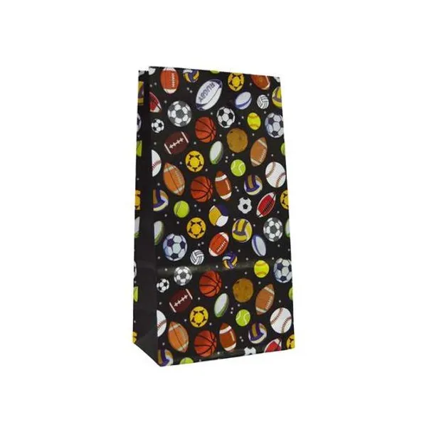 Bolsa cotillon deporte 12.5x07x24.5 cm x unidad