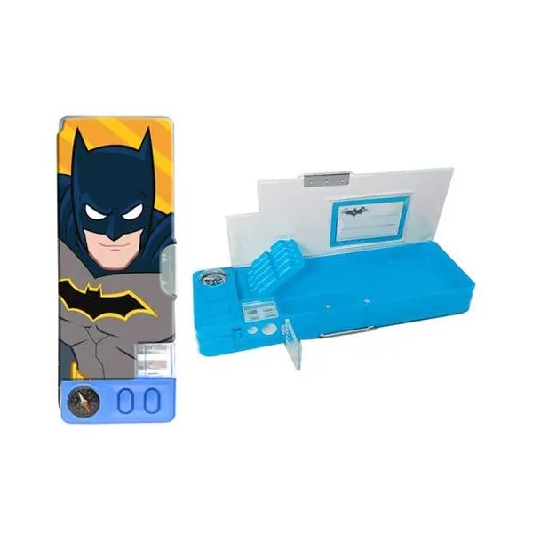 Cartuchera mecanica con imán batman 9x24x3 cm Cresko