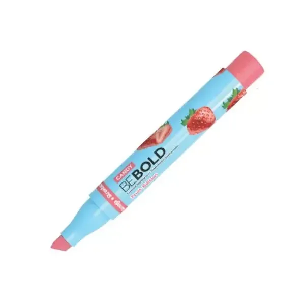 Resaltador perfumado newpen be bold fruit rojo candy frutilla