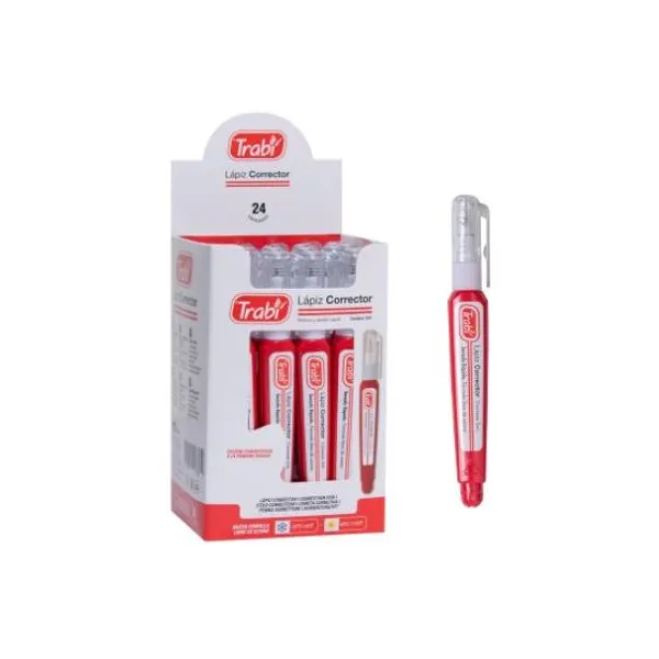 Lápiz corrector trabi profesional 3 mlcj.x 24 unid.