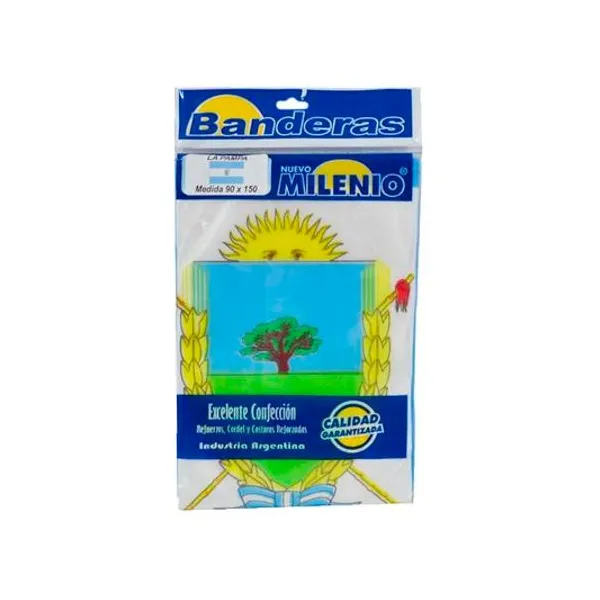 Bandera de flameo la pampa 90x150 cm milenio