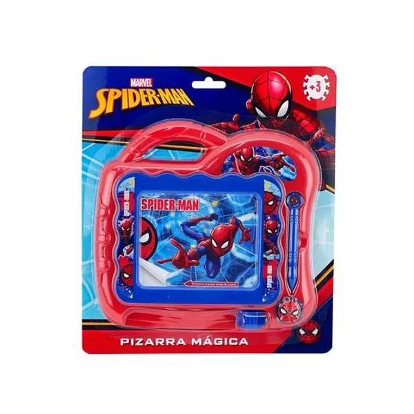 Pizarra mágica Spiderman en blister 21.5x24.5 cm