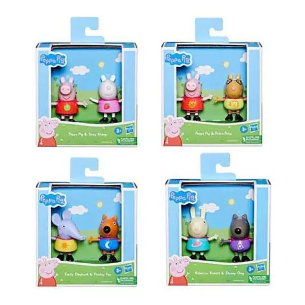 Hasbro Peppa Pig 6 cm mejores amigos surtido