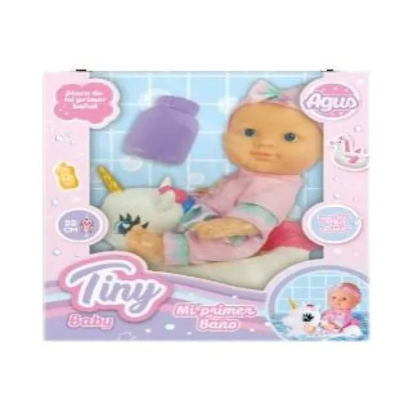 Bebote Tiny con unicornio 22 cm (cuerpo duro)