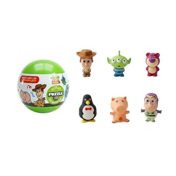 Goma de borrar 3d puzzle toy story 5 cm personajes coleccionables x1 modelos surtidos Wero