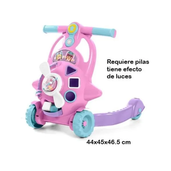 Bebé aviador rosa