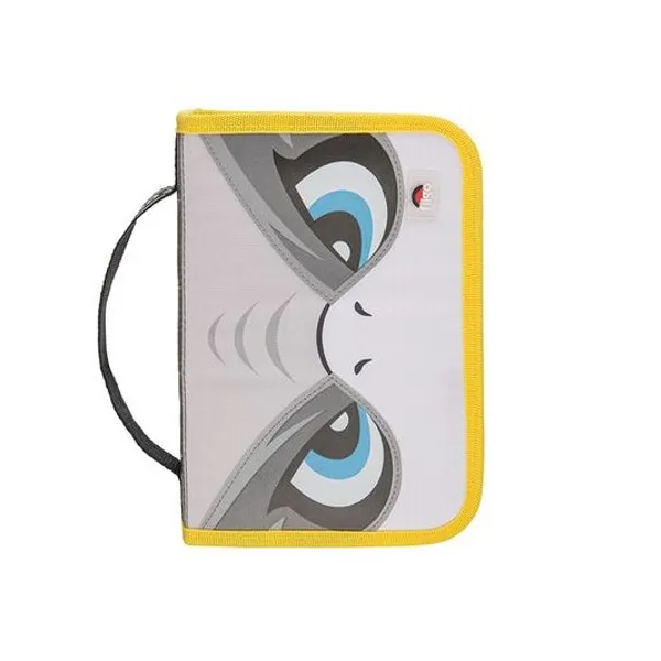 Cartuchera 1 piso starpak rigida shark Filgo