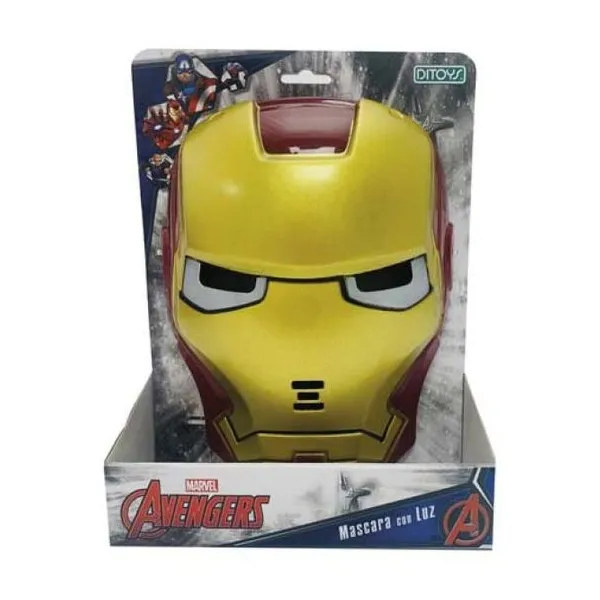 Mascara iron man con luz