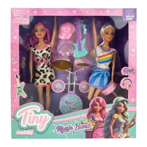 Muñeca Tiny music band 33 30 cm