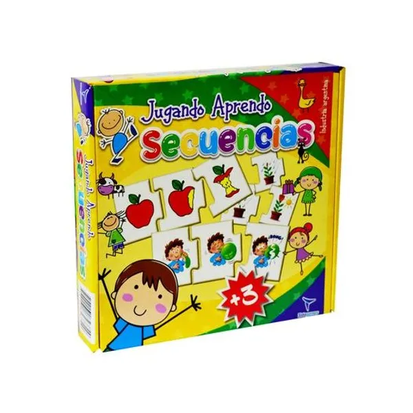 Jugando aprendo secuencias 20x20 cm toto games