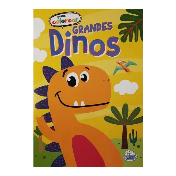 Grandes dinos para colorear