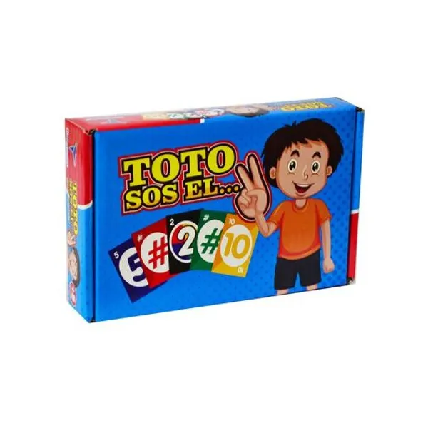 Juego de cartas sos el "dos" en caja 18x11.5 cm Toto Game