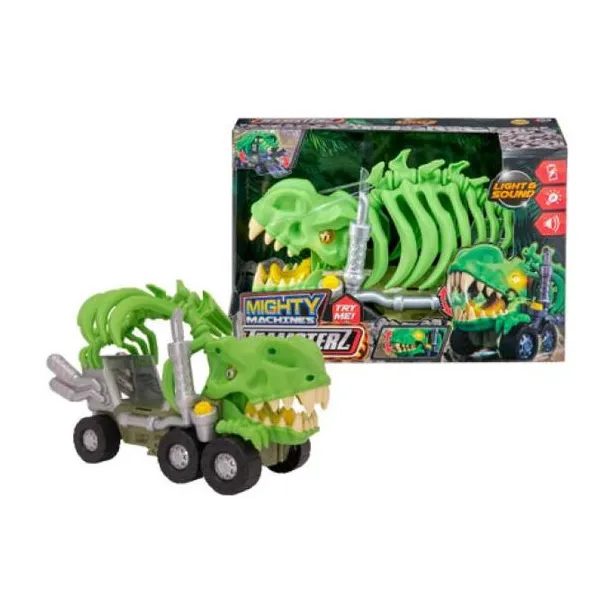 Teamsterz maquina poderosa t-rex luz y sonido 30 cm