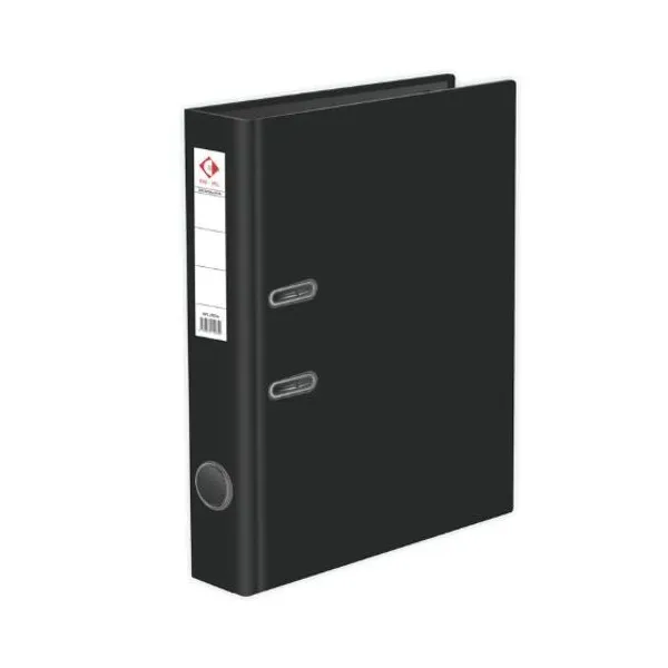 Bibliorato forrado pvc oficio negro l/angosto 50 mm