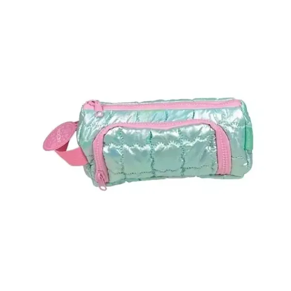 Canopla rexon puffy iridiscente tubo doble cierre