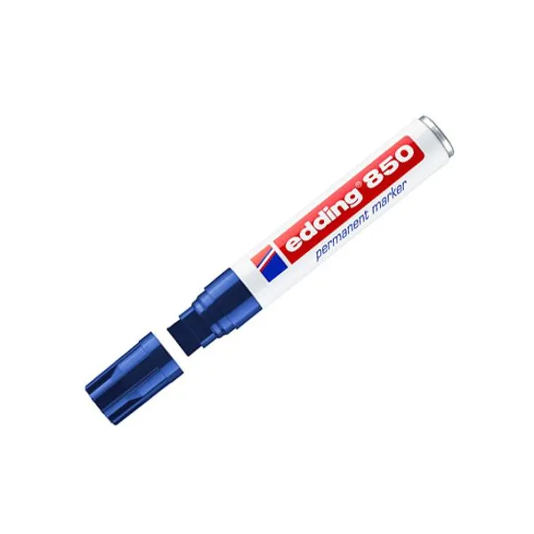 Marcador Edding e 850 perm.para bis.15 mmazul