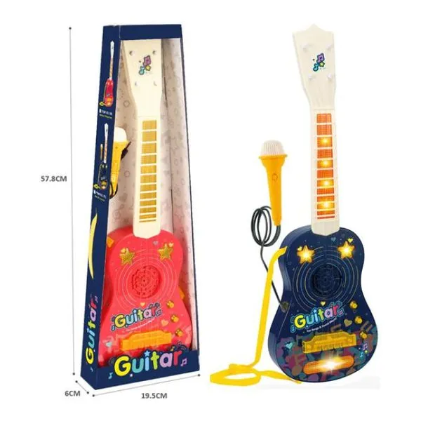 Guitarra con microfono