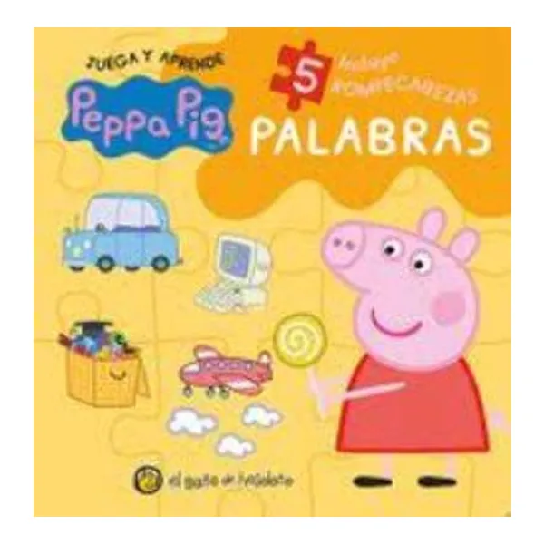 Palabras rompecabezas Peppa Pig cod.1672 guadal