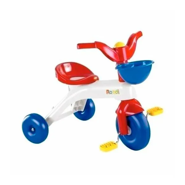Triciclo junior rider 42x62x49 cm en caja rondi pttri3000