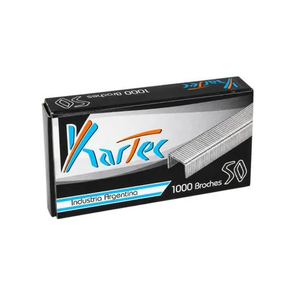 Broche 50 caja x1000 unidades kartec
