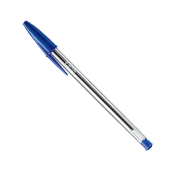 Bolígrafo BIC cristal dura+ 1 mm azul