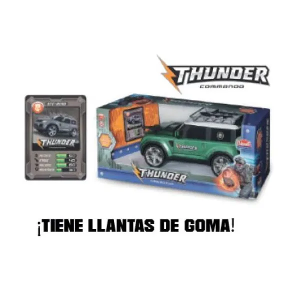 Thunder patrulla comando con accesorio