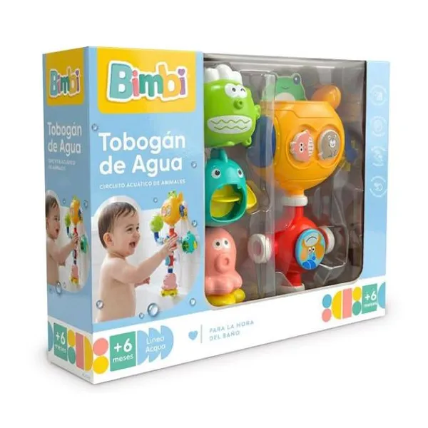 Bimbi tobogán de agua