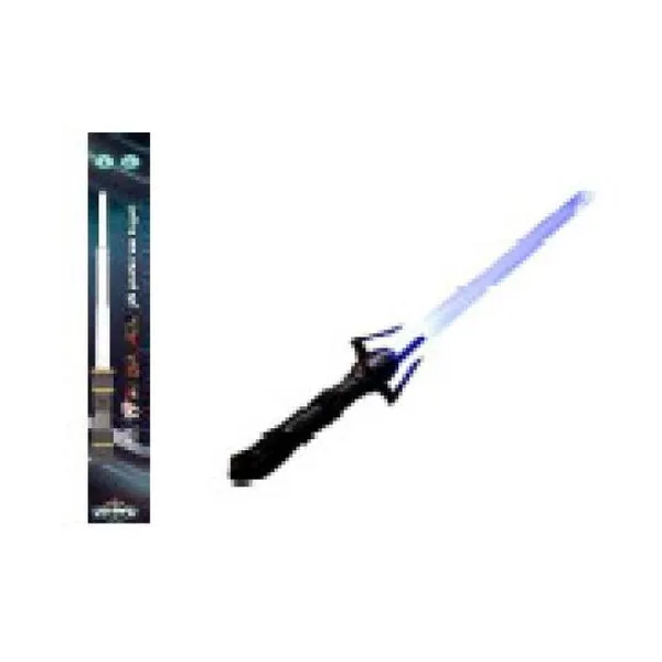 Espada power space con luz rojo/azul - 80 cm