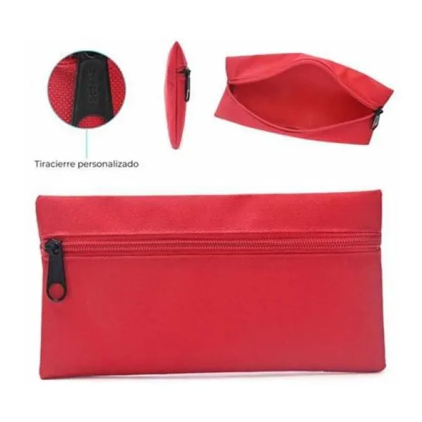 Cartuchera goodpak rojo 22x11.5 cm