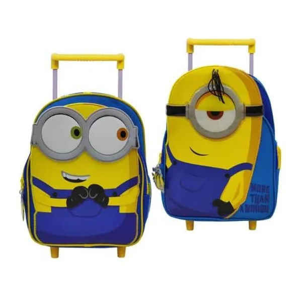 Minions mochila 12" carro -neoprene- surtido