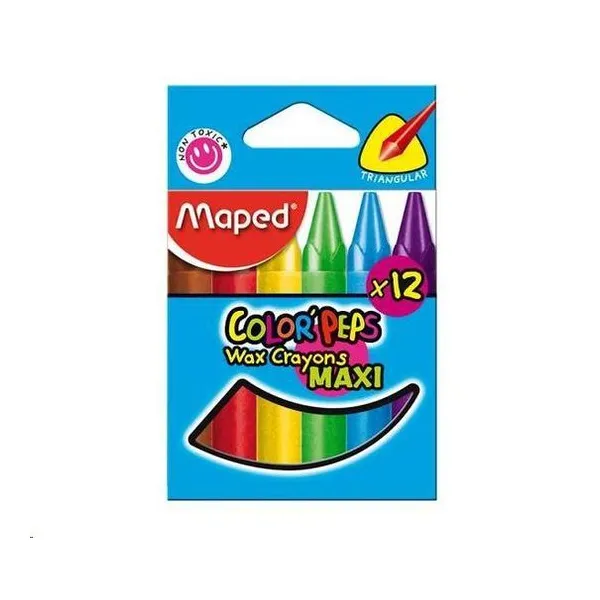 Crayones maxi caja x12 Maped