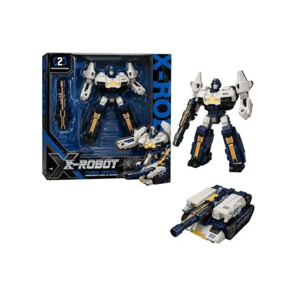 Robot transformer super warrior en caja 25x30x9 cm modelos surtidos