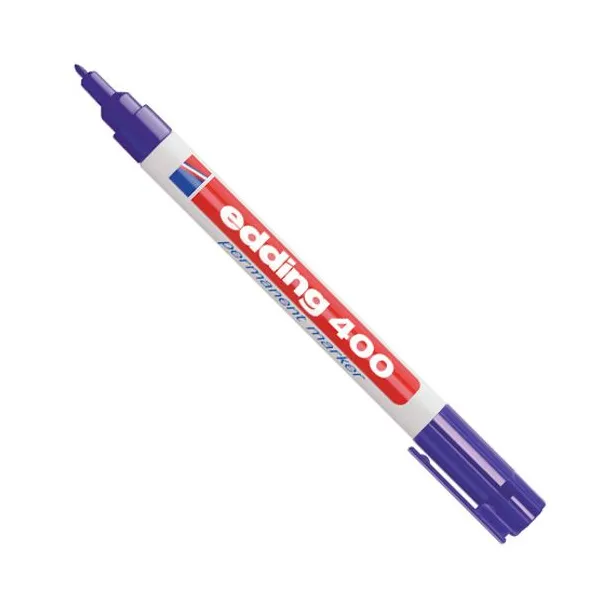 Marcador Edding e 400 permanente para f.1 mmvioleta