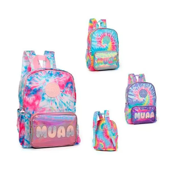 Mochila 16" espalda batik x1 surtido muaa