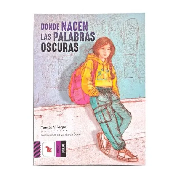 Donde nacen las palabras oscuras - boleto violeta