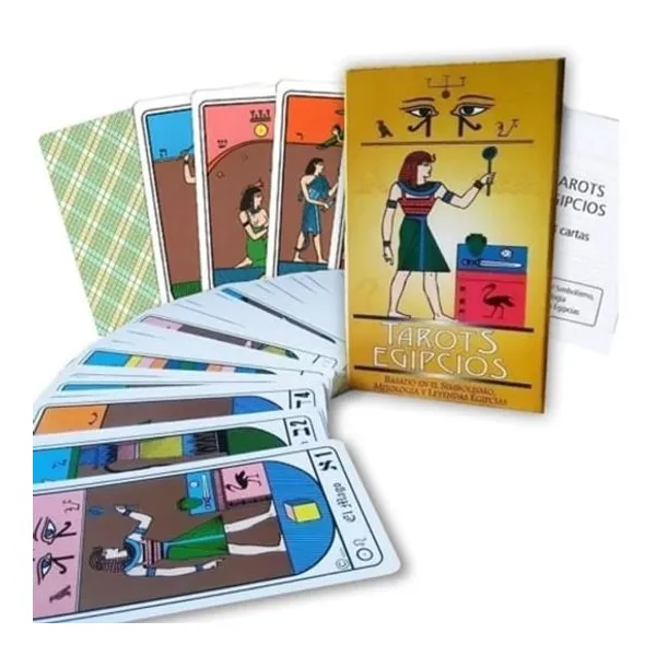 Tarots egipcios - libro + cartas