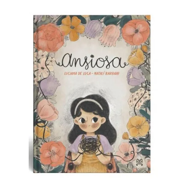 Ansiosa 32 páginas. tapa dura. 17x22 cm